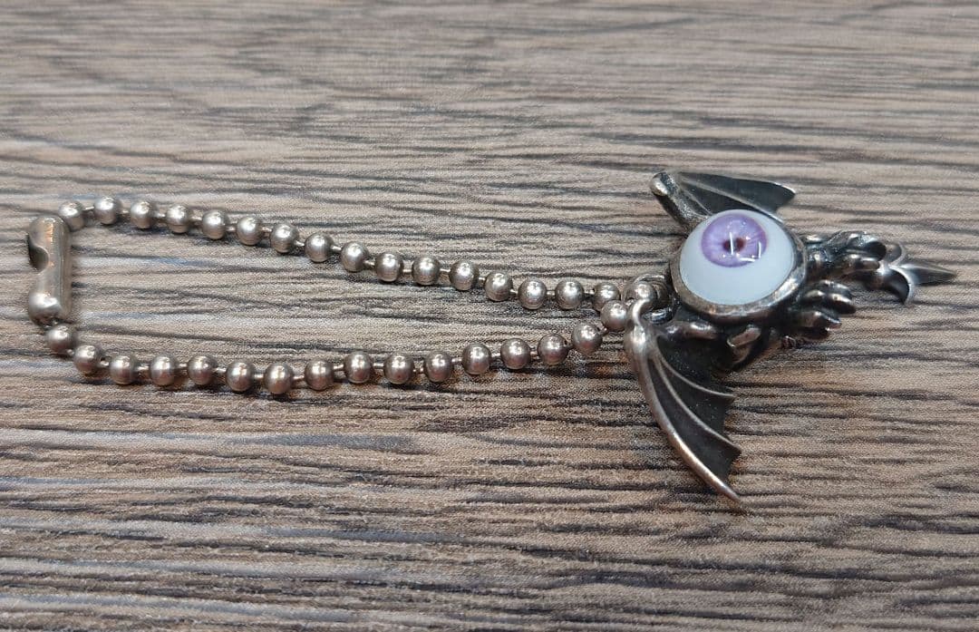 【銀製キーホルダーはいかがですか？】JAP工房 ネイキッドアイ 目玉キーホルダー