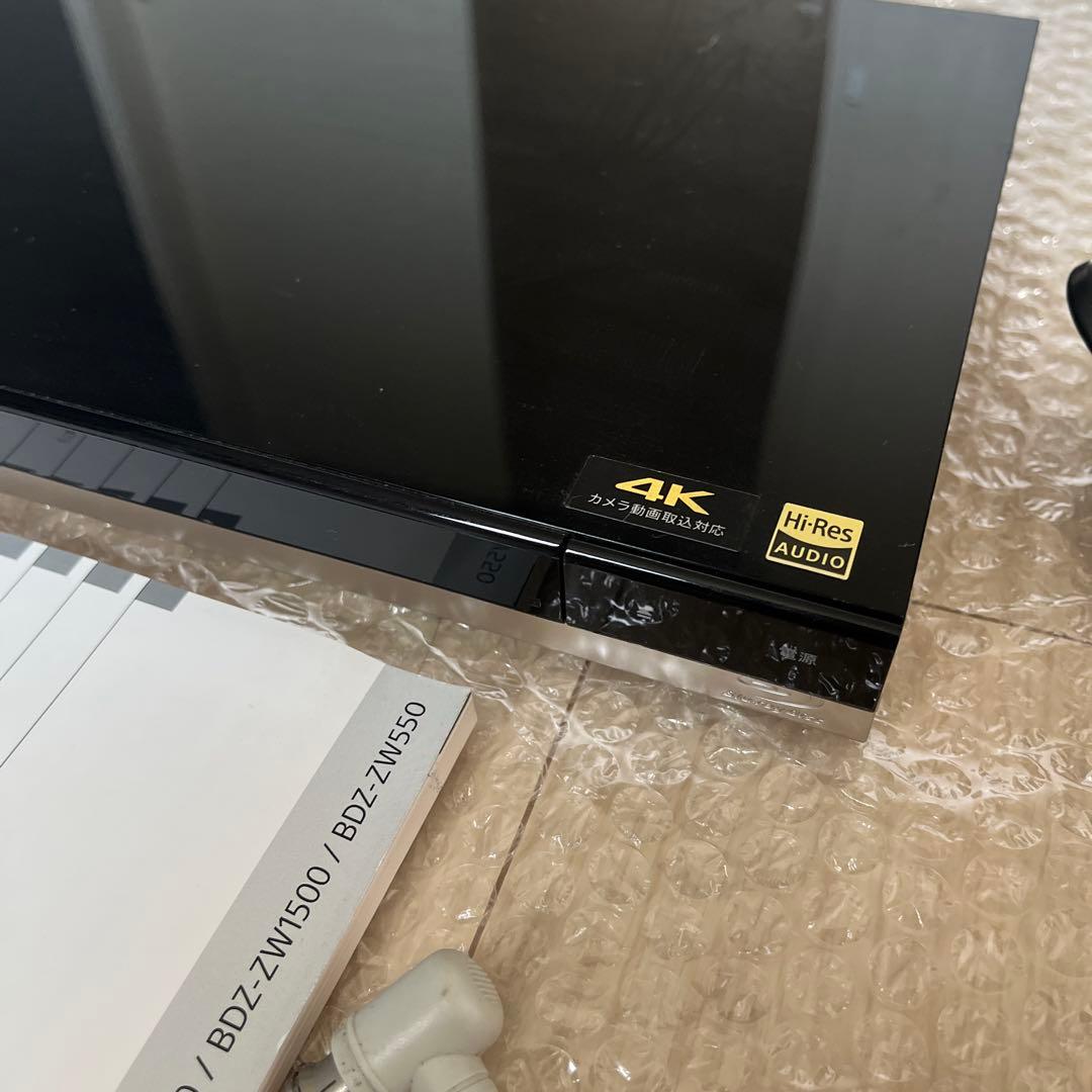 SONY BDZ-ZW1500 4K ブルーレイレコーダー
