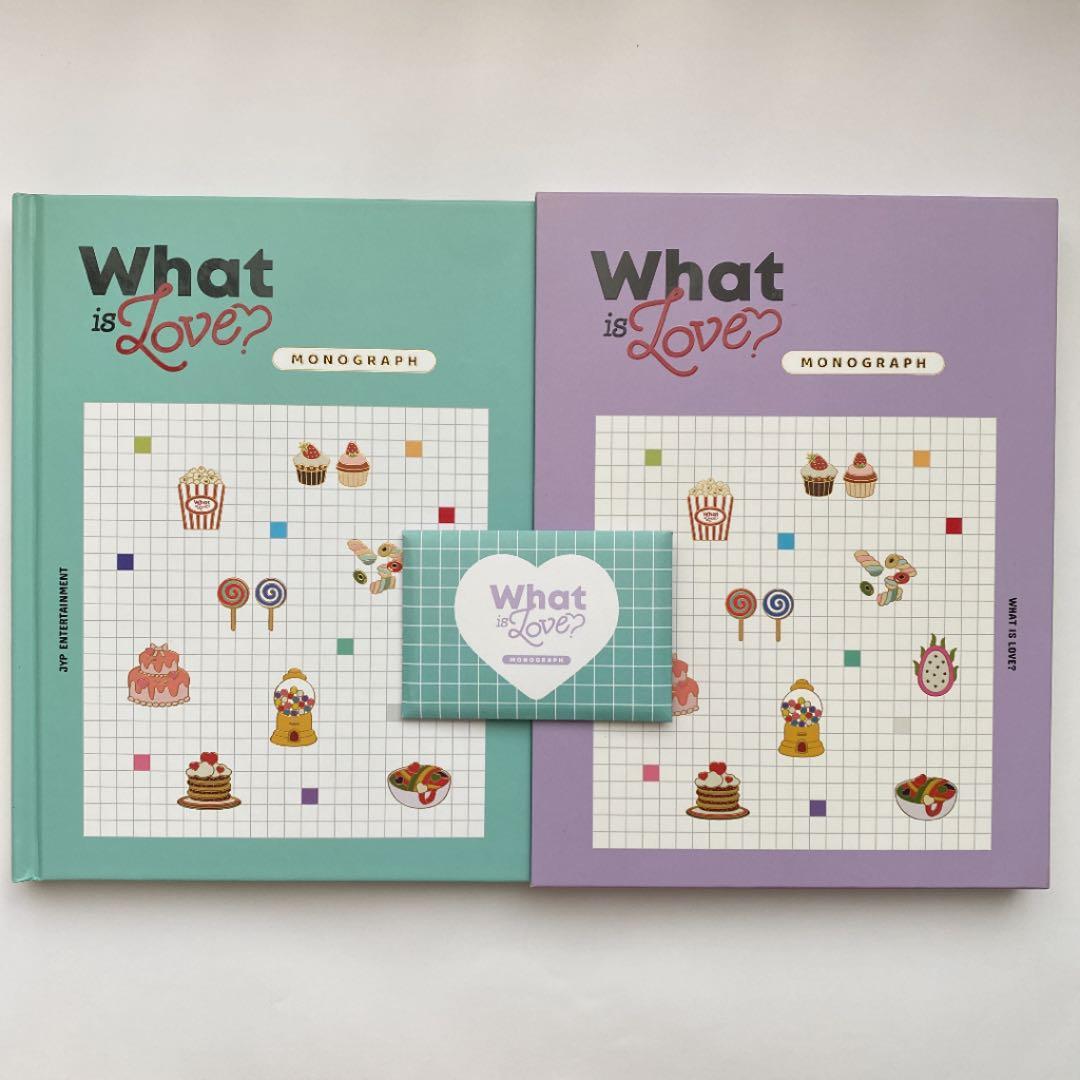 twice what is love? monograph トレカ