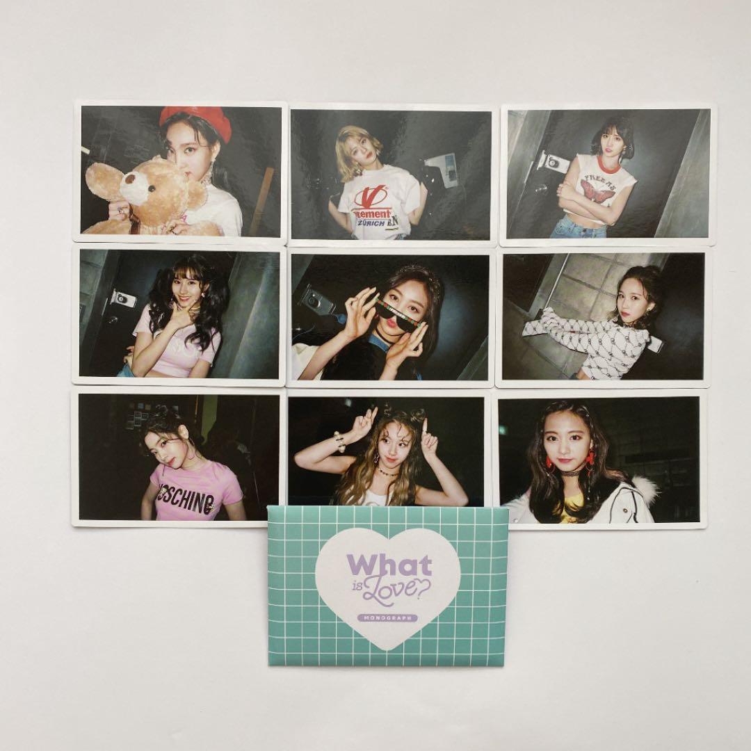 twice what is love? monograph トレカ