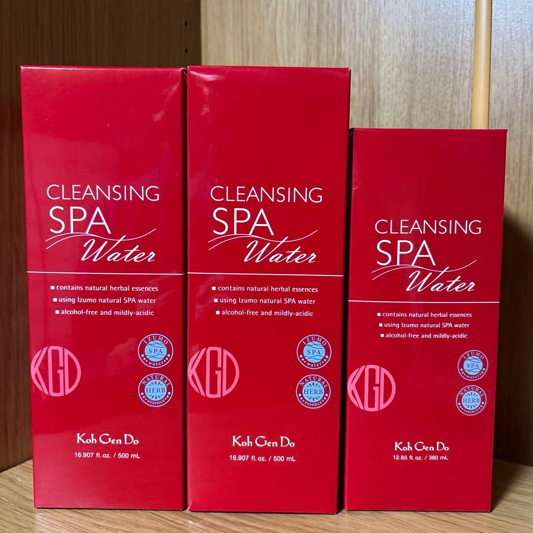 江原道 クレンジングウォーター 500mL ×2 380mL ×1