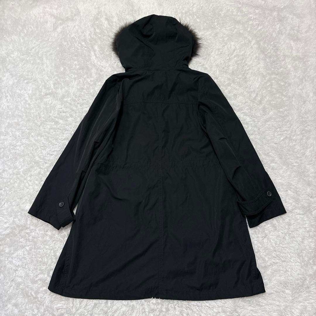 【23区】モッズダウンコート3WAY ライナー付 ダウン キルティング ファー付