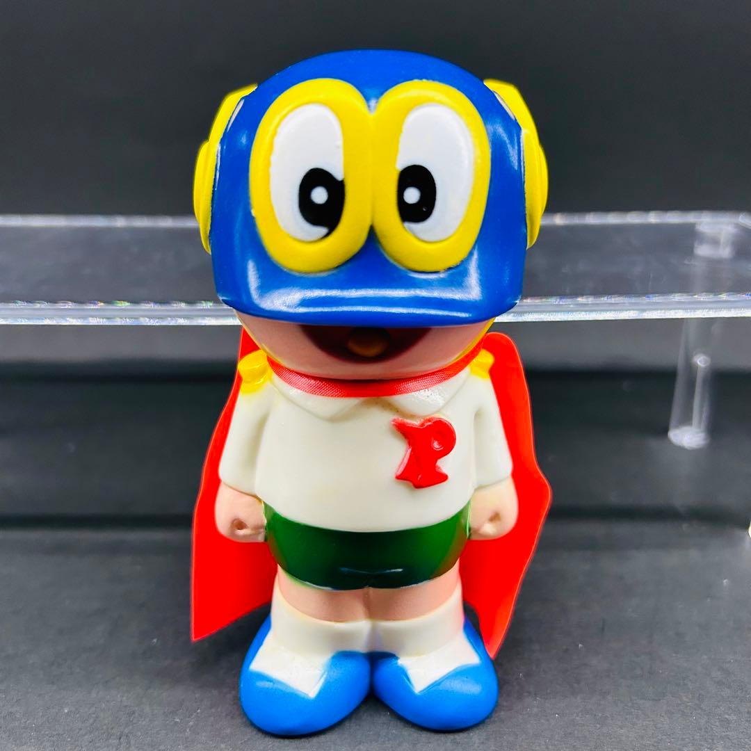 住友銀行貯金箱　パーマン　ソフビ　ノベルティグッズ　昭和レトロ 台紙付き