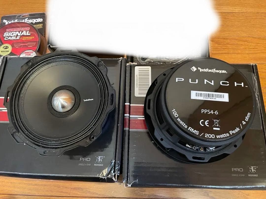 Rockford Fosgate PPS4-6 スピーカー