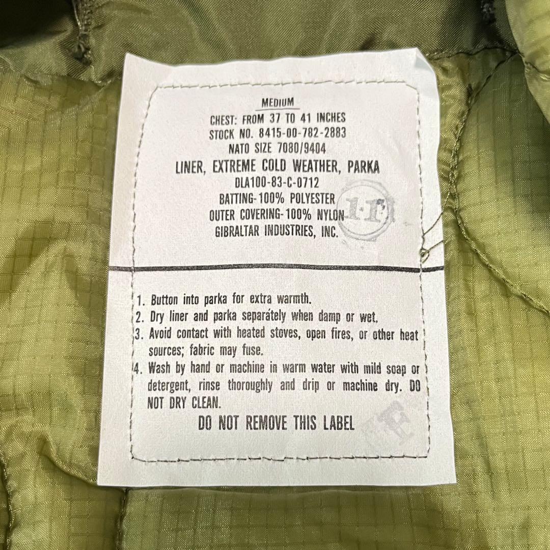 状態良好　M-65 フィッシュテール パーカー フルセット M