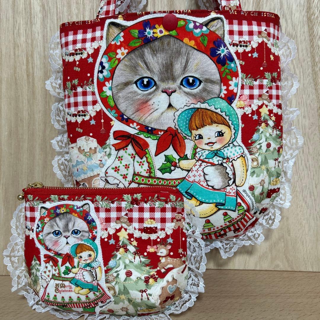 ハンドメイド　ころりんミニポーチ　コヤンイサムチョン♡ケーキルミちゃん♡