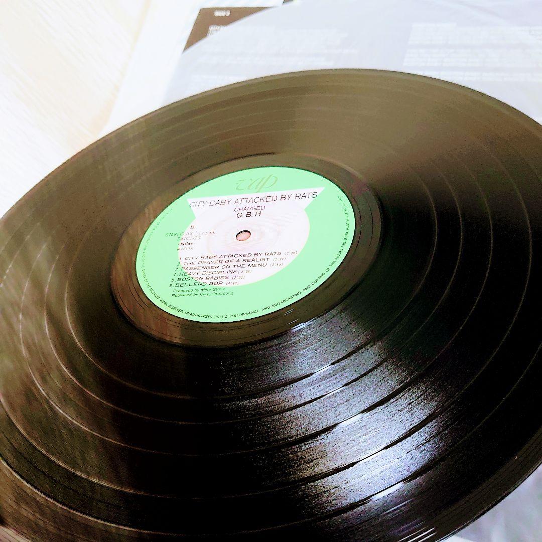 美品【vinyl】G.B.H / 襲撃 / 帯付き