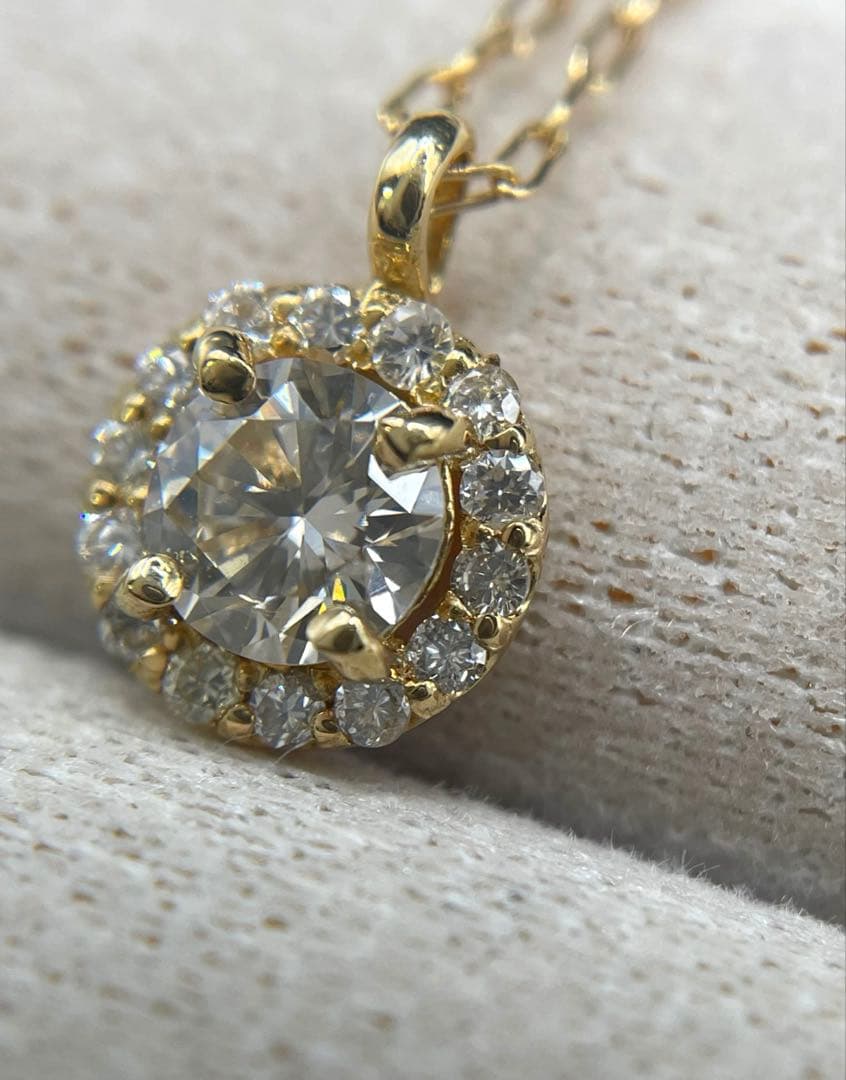 専用JA40★高級 ダイヤモンド0.538ct K18 ネックレス