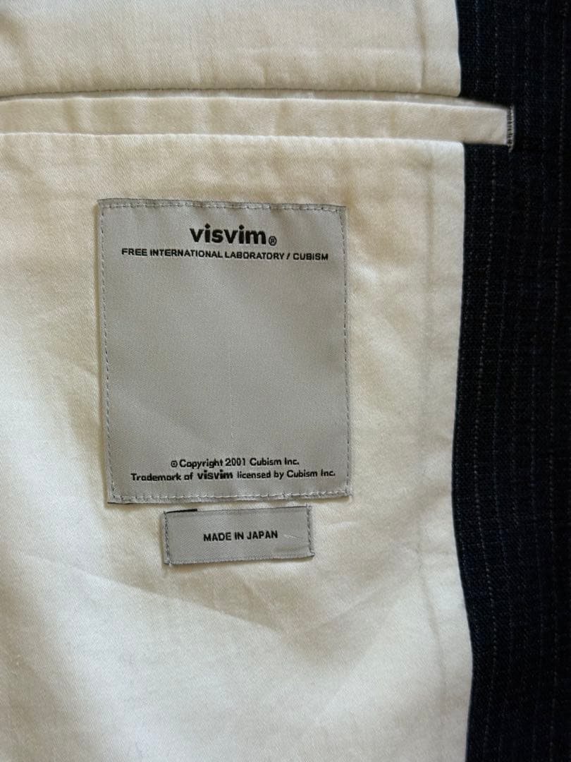 visvim AIRMAN BLAZER WOOL STRIPE ビズビムFBT