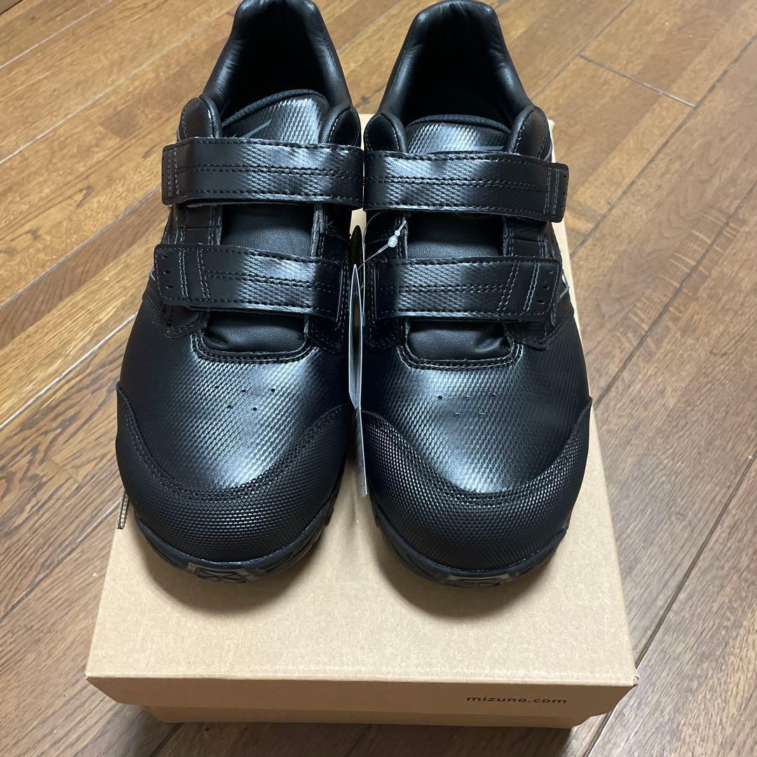 2 Mizuno JSAA ブラック 安全靴 ベルクロ式 新品未使用 26.5