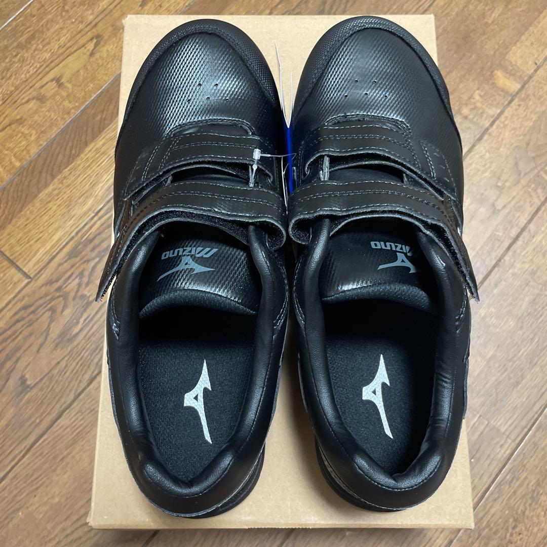 2 Mizuno JSAA ブラック 安全靴 ベルクロ式 新品未使用 26.5