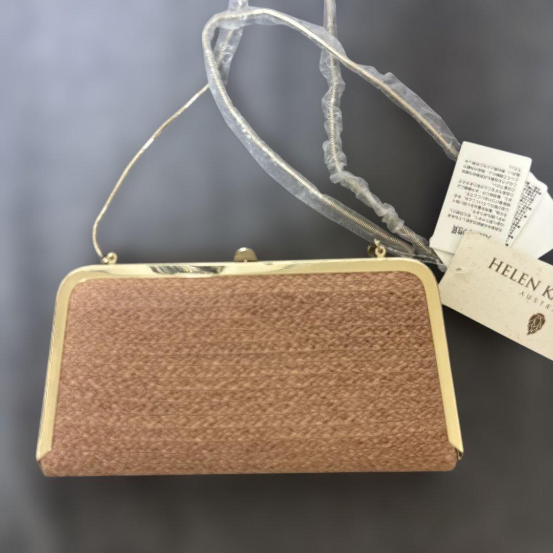 HELEN KAMINSKI 刺繍ストローバッグ