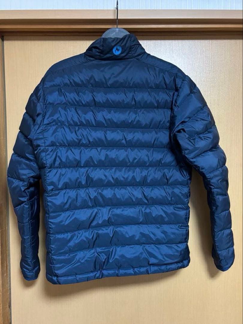 marmot メンズダウン　紺色　750