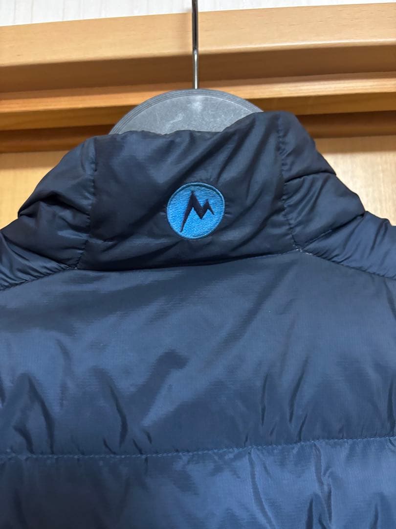 marmot メンズダウン　紺色　750
