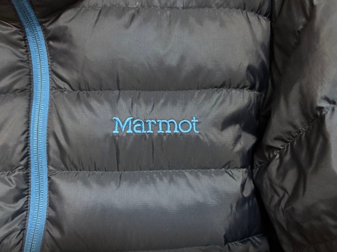 marmot メンズダウン　紺色　750