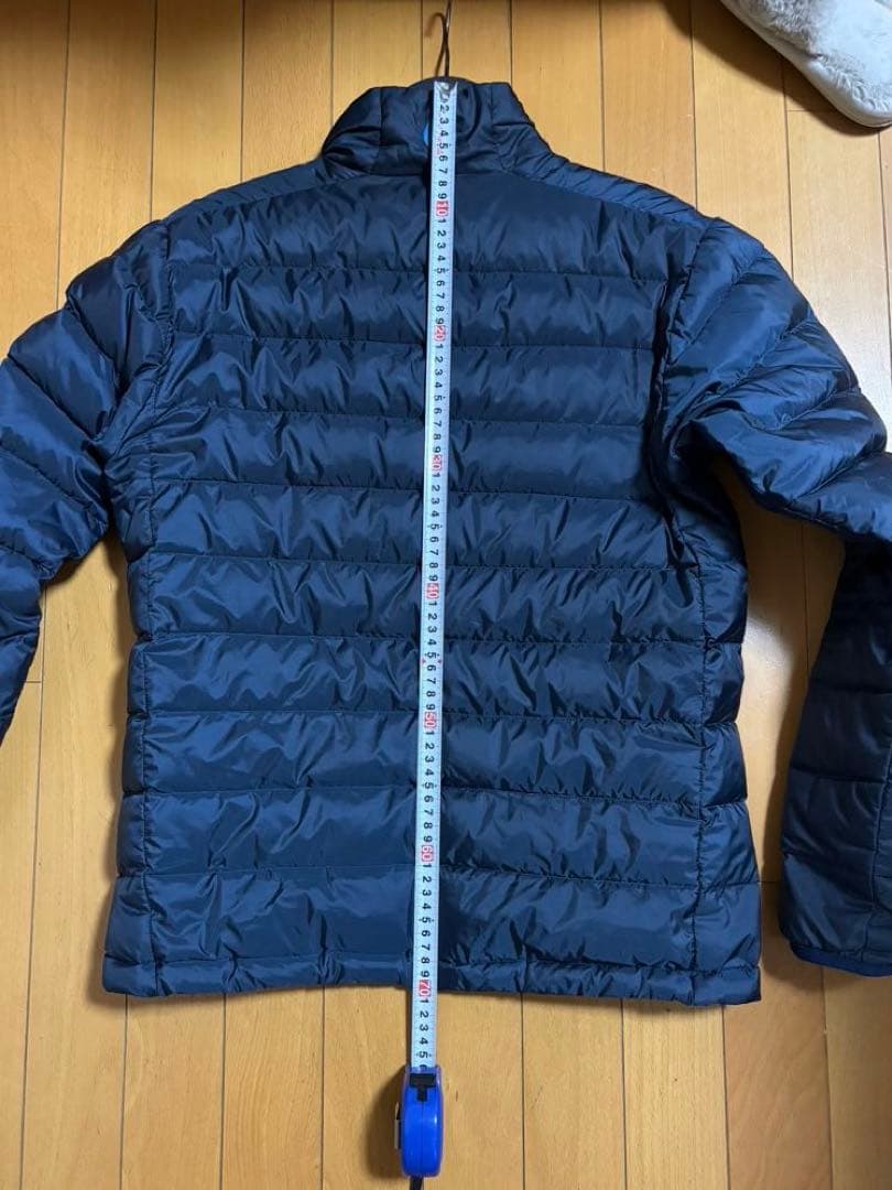 marmot メンズダウン　紺色　750