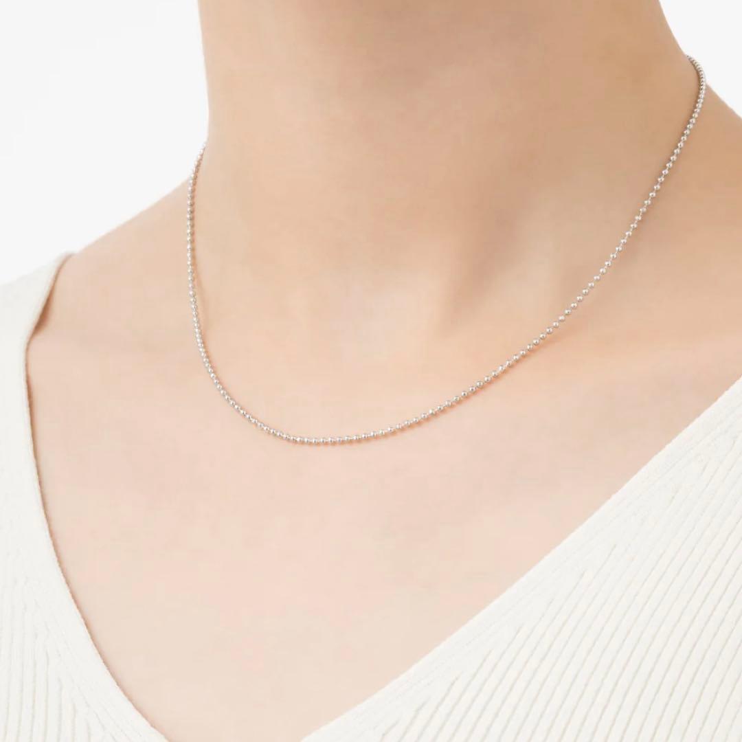 マリハ　サイレントレイン ネックレス スターライトチェーン 1連 40cm