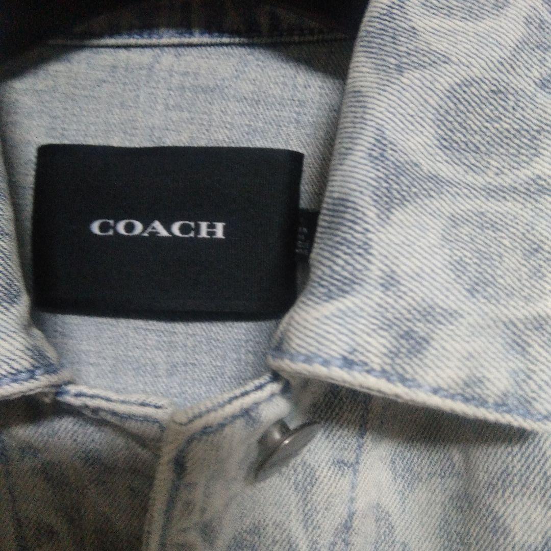 COACH デニムジャケット ライトブルー本日特価24500円です