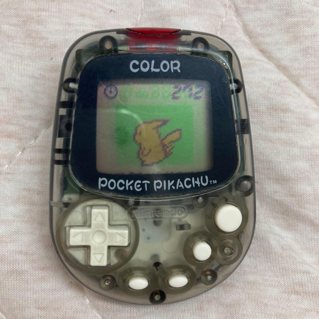 ポケットピカチュウカラー　金・銀といっしょ！color万歩計　ピカチューポケモン