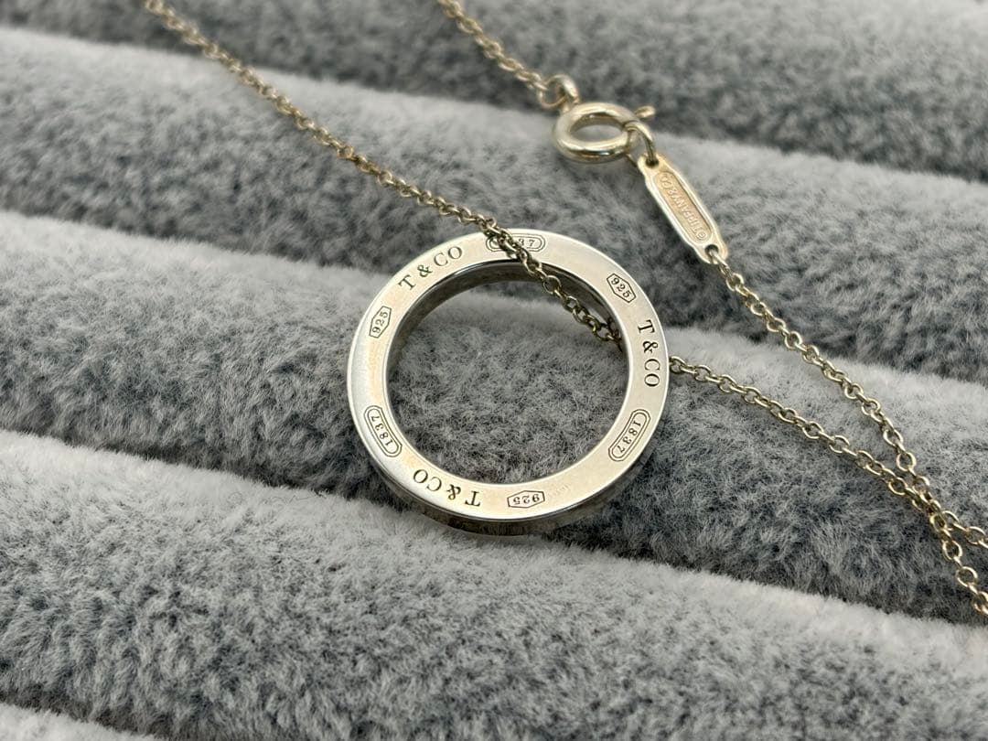 1837 サークル ネックレス シルバー AG925 TIFFANY リング
