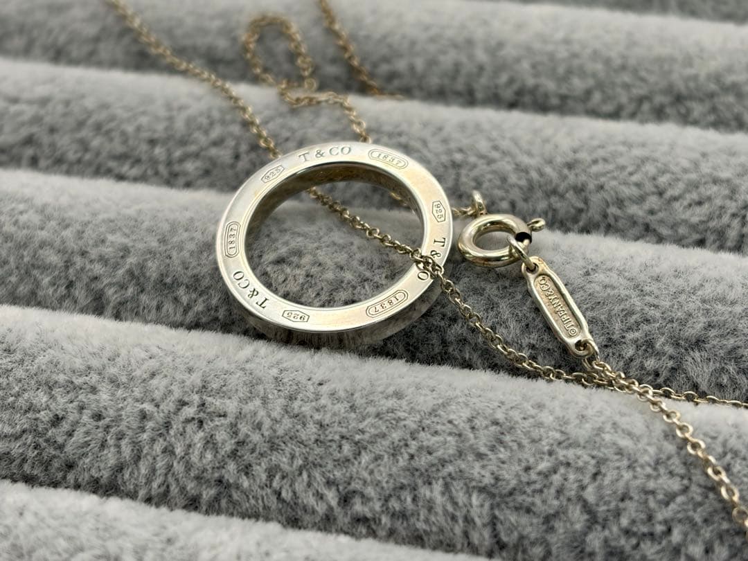 1837 サークル ネックレス シルバー AG925 TIFFANY リング