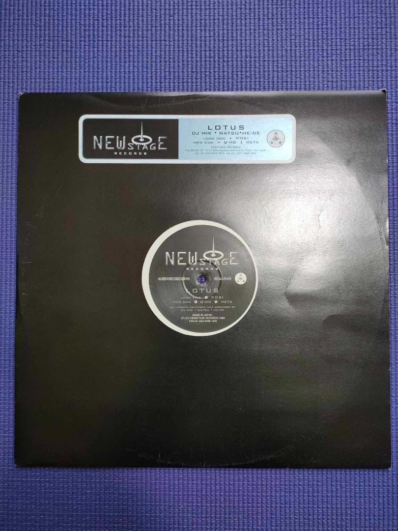 Lotus – Posi　ジャパニーズ・テクノ大名盤　12インチ