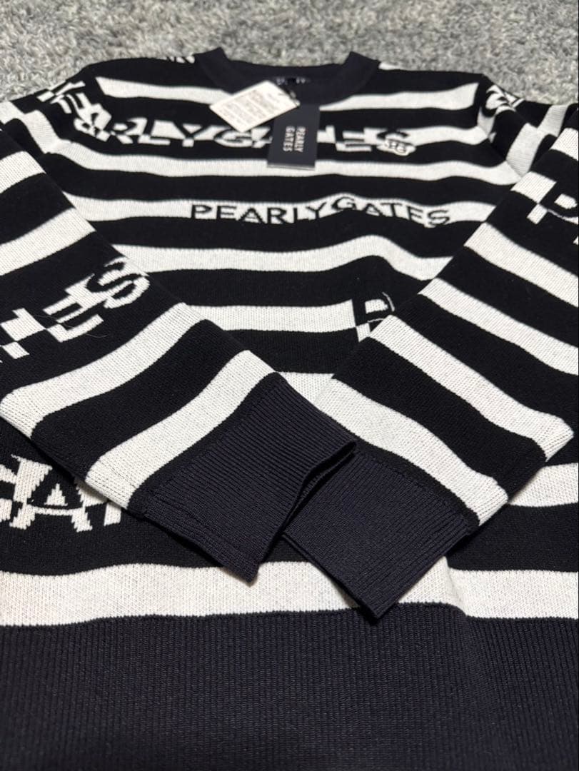 新品PEARLY GATES ゴルフ　レディース　ニット　サイズ0