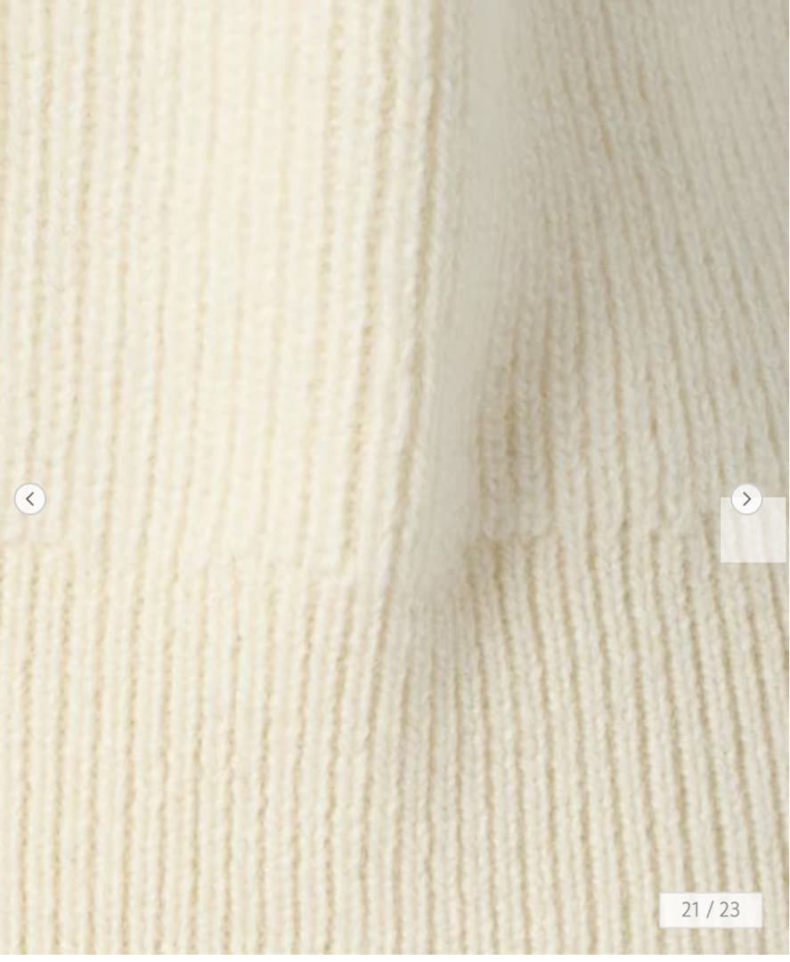 お値下❣️LOEFF スリットネック ベスト2025AW