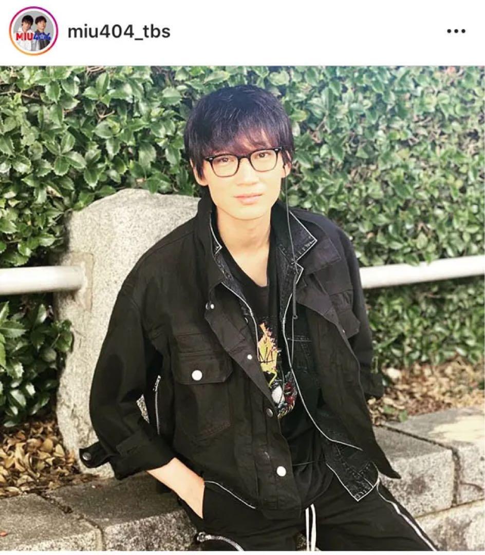 Sacai レイヤードデニムジャケット　綾野剛着用モデル リジット　ブルーデニム