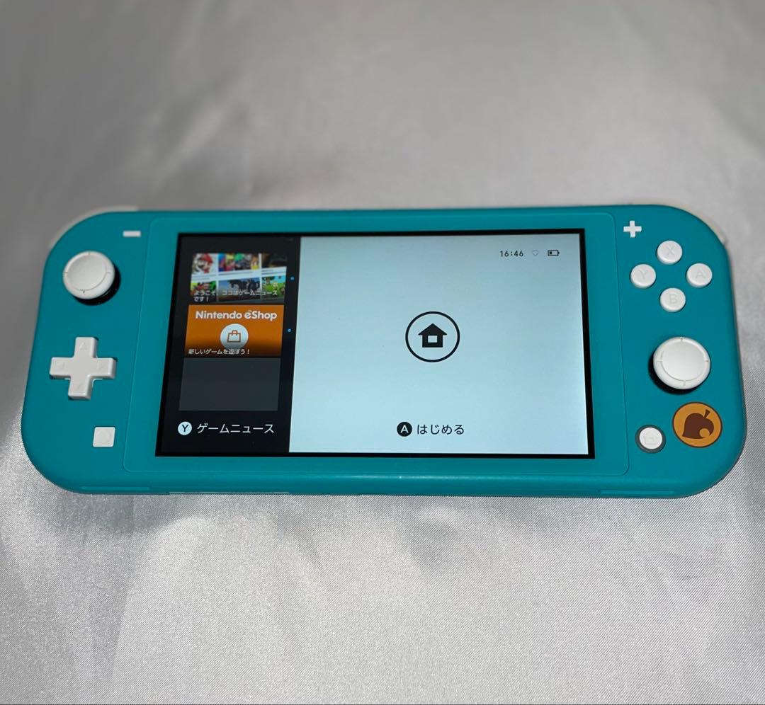 Nintendo Switch Lite ターコイズ あつまれ どうぶつの森