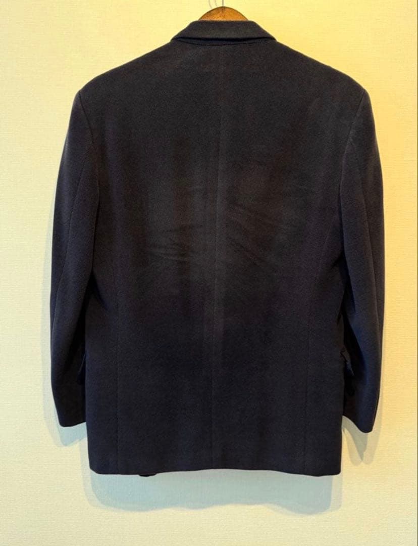 【Christian Dior】最高級★ダブル テーラードジャケット 紺ブレ M