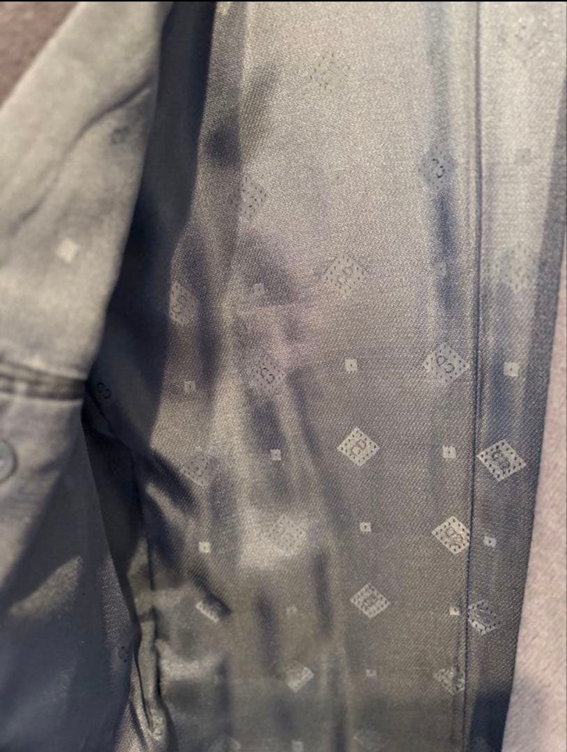 【Christian Dior】最高級★ダブル テーラードジャケット 紺ブレ M