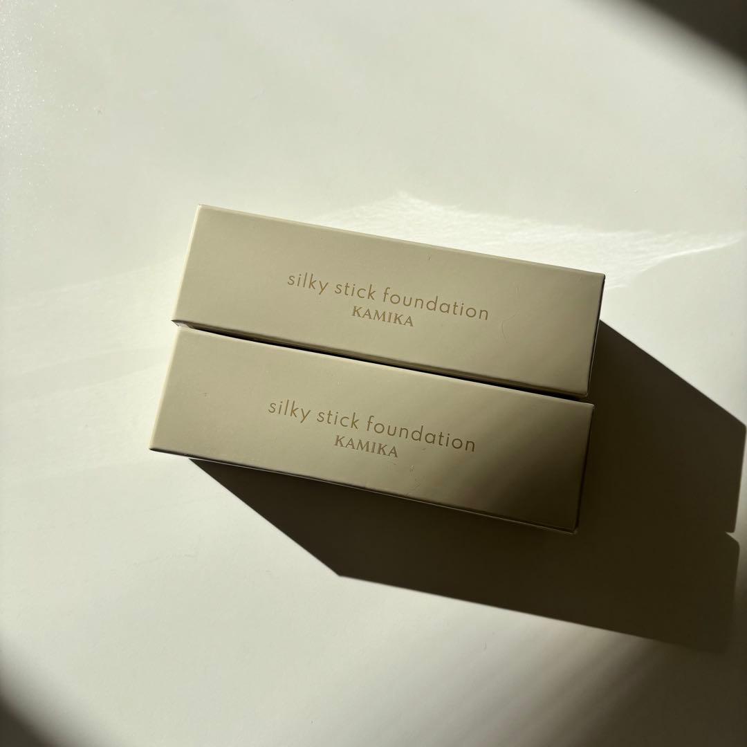 KAMIKA silky stick foundation ベージュ 2本セット