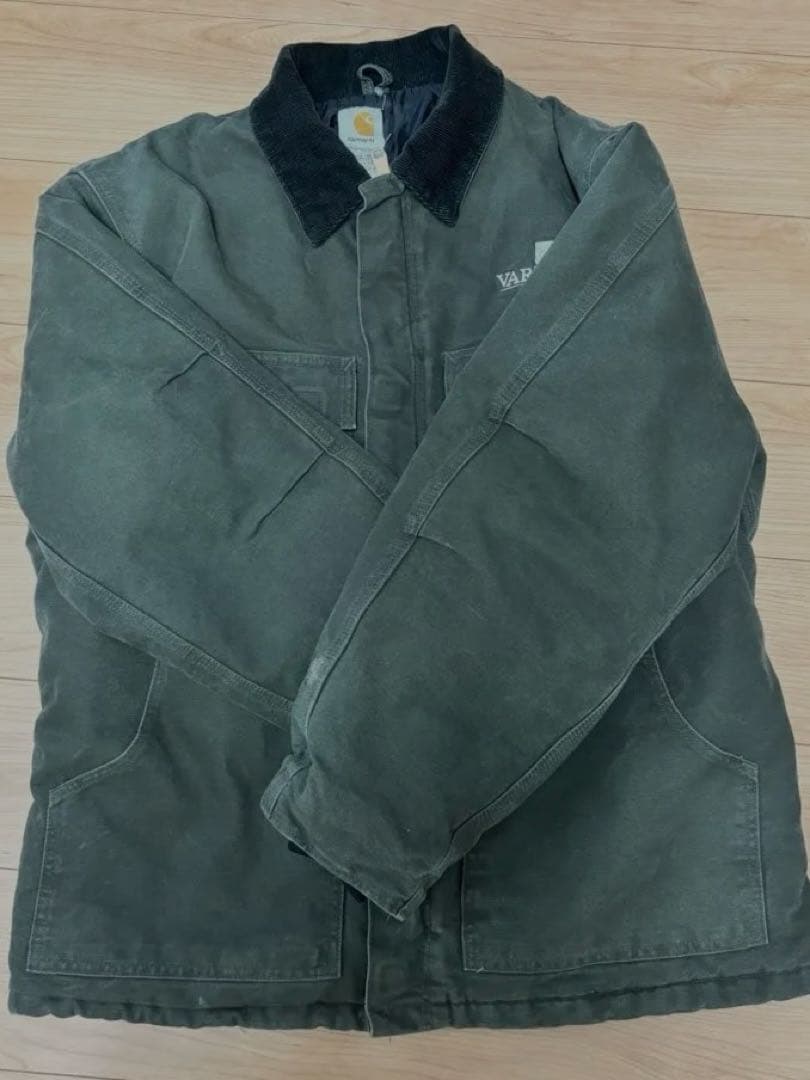 希少カラー Carhartt トラディショナル ジャケット オリーブグリーン