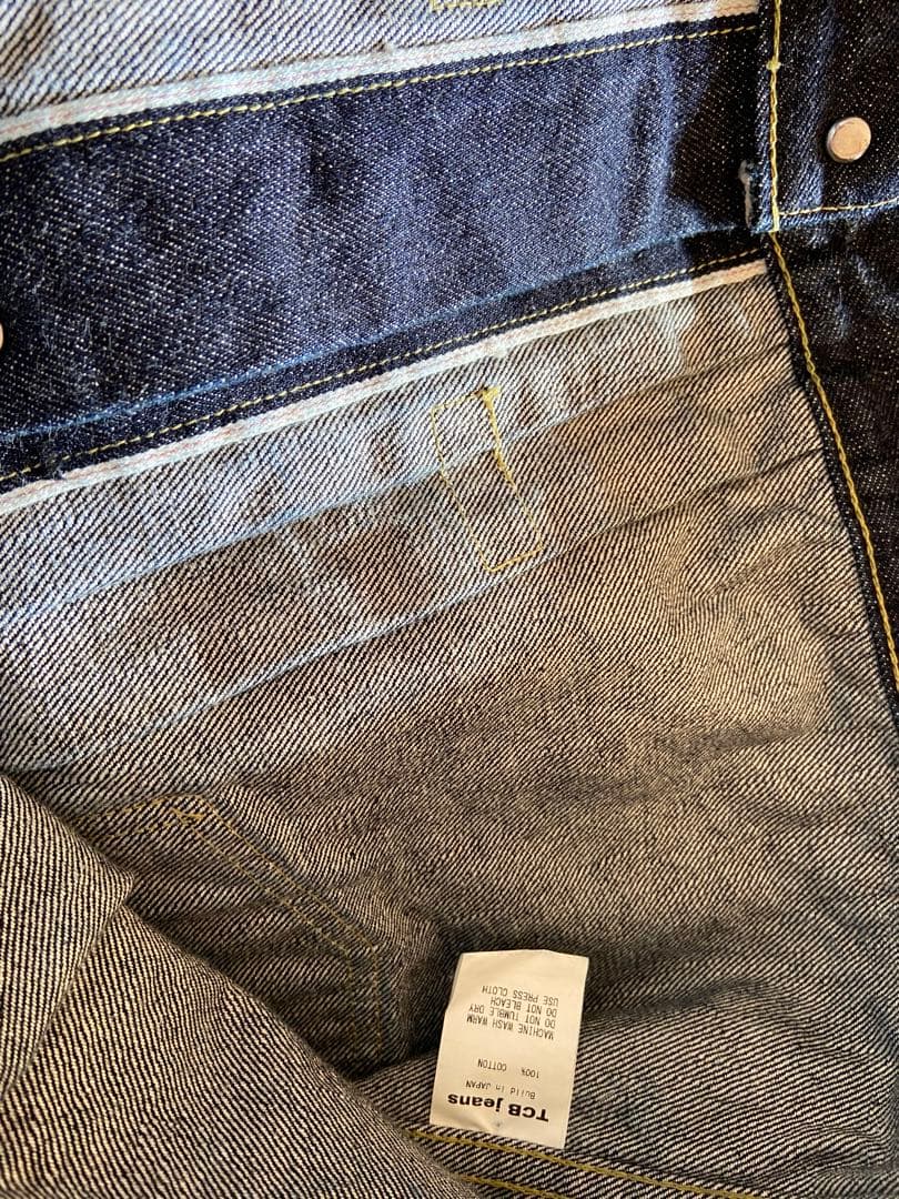 tcbジーンズ デニムジャケット 46 大戦モデル