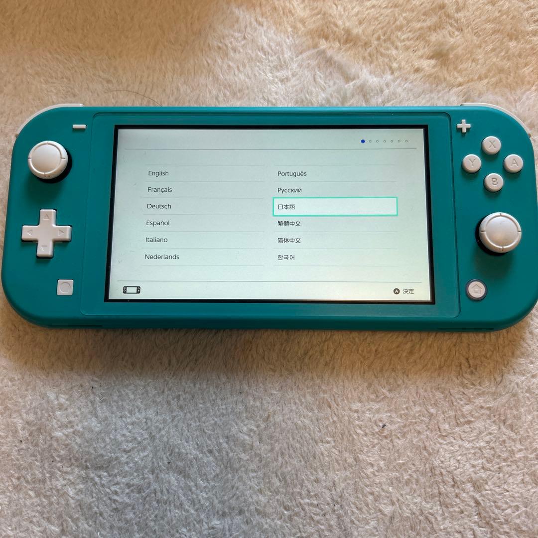 Nintendo Switch Lite ターコイズブルー ニンテンドー　箱付