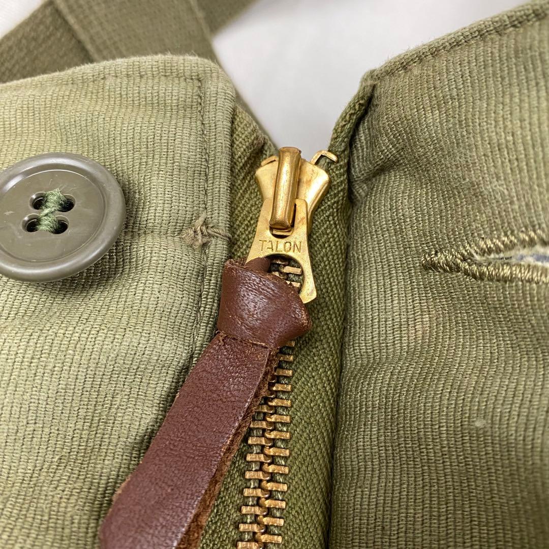 40s ビンテージ US NAVY デッキパンツ N-1 米軍実物 M