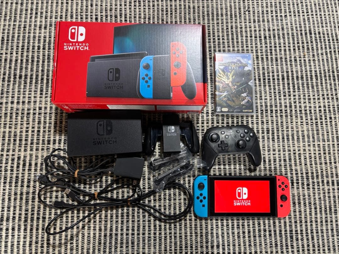 Nintendo Switch 本体 プロコン ソフト付き