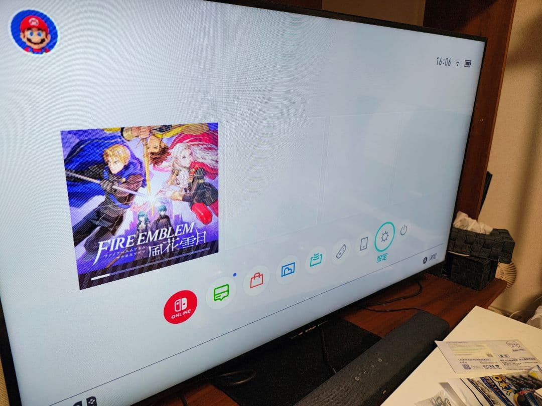 Nintendo Switch　新型　 本体 青/赤