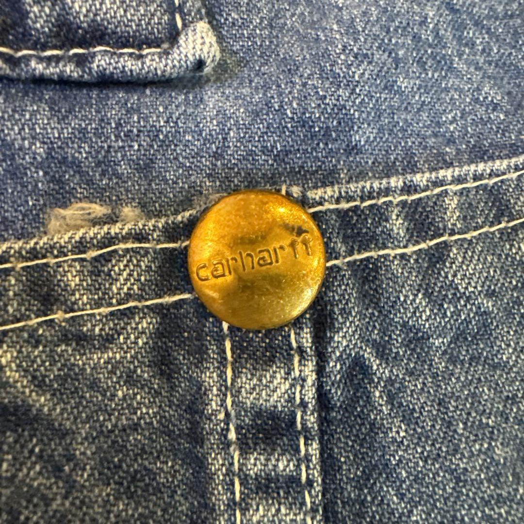 TMKH 　90s Carhartt カーハート デニムオーバーオール
