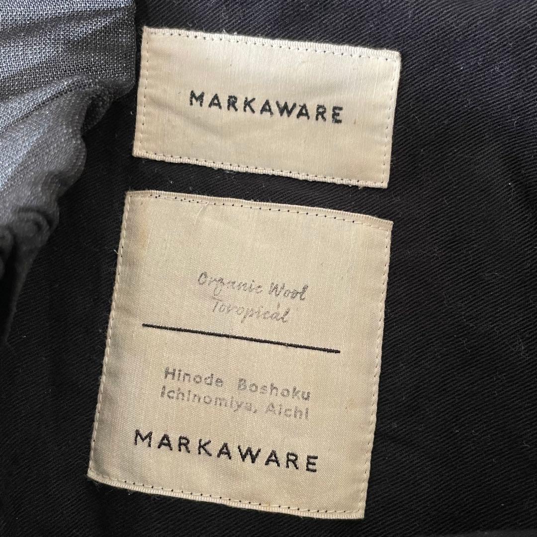 MARKAWARE マーカウェア WOOL TROPICAL ウールスラックス