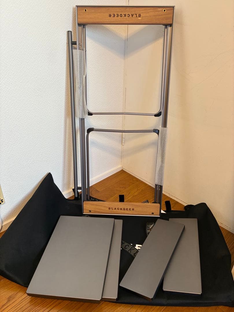 【未使用】BLACKDEER IGTテーブル 酸化処理モデル 3ユニット