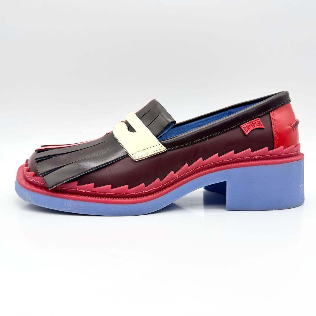 【極美品】カンペール テイラー タッセルローファー マルチカラー ツインズ