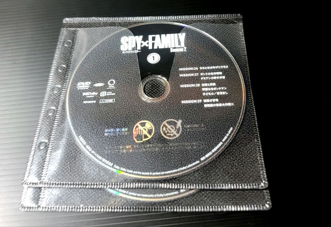 SPY×FAMILY シーズン2 　DVD　1～3巻セット　レンタルDVD
