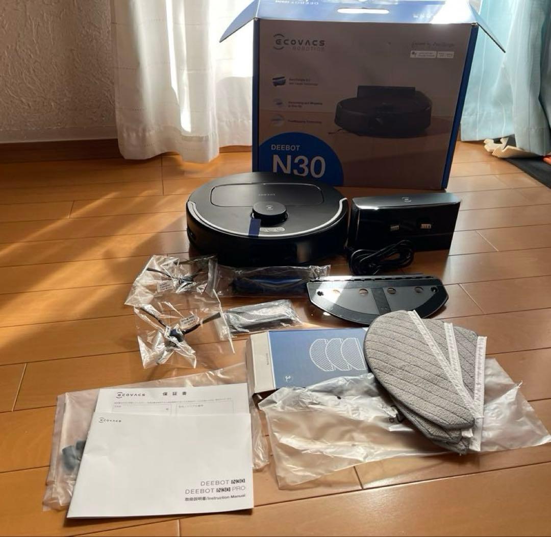 即決対応OK　即日発送　美品DEEBOT N30 消耗品多数