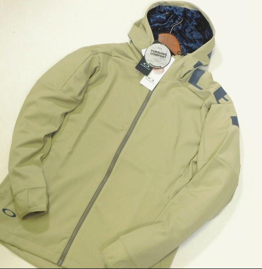 新品 オークリーフーディー ジップジャケット L 4WAYストレッチ メンズ