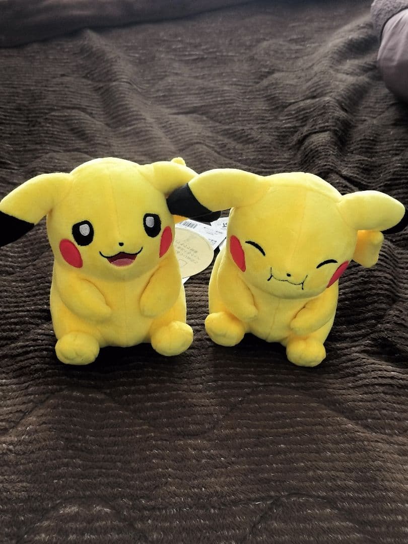 ポケモン マイピカチュウ 垂れ耳 困り顔 ぽっちゃり笑顔　セット
