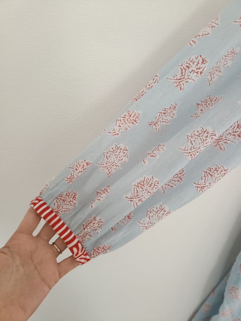 【ne Quittez pas】LOTUS COMBI PRINT DRESS