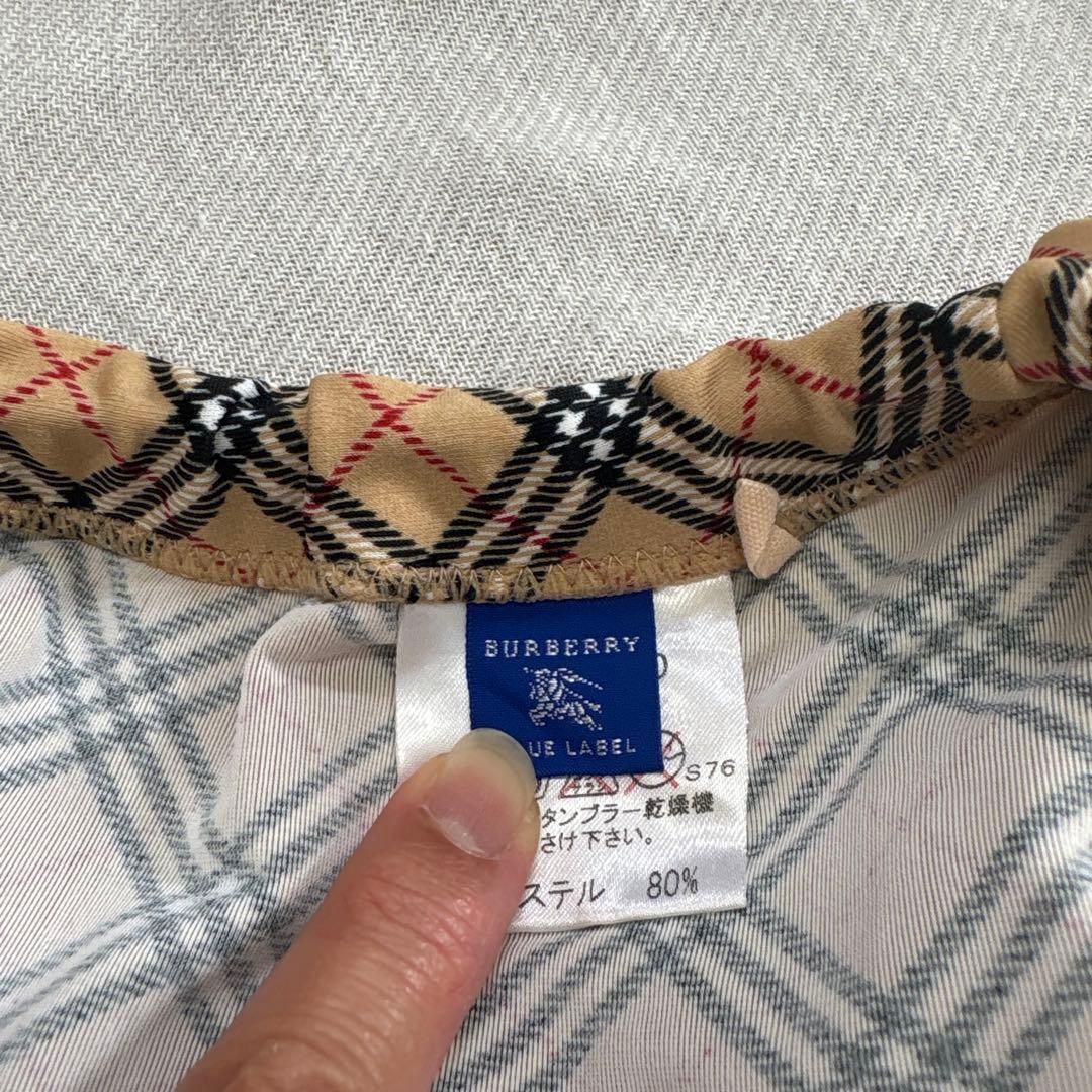 BURBERRY BLUE LABEL セパレート水着 チェック柄