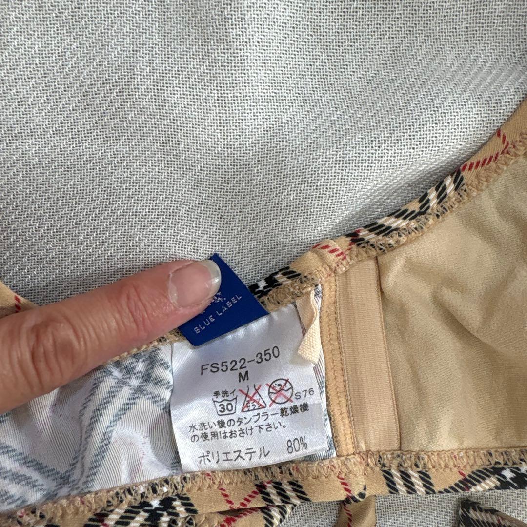 BURBERRY BLUE LABEL セパレート水着 チェック柄